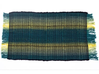 ROXY - Handmade lap robe with graphic pattern by Moroso