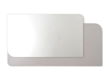 SOUL - Rectangular wall-mounted mirror by Turri