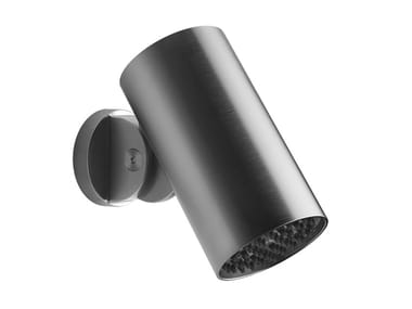 SPOTWATER - Wall-mounted steel rain shower by Gessi