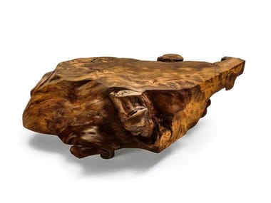 KAURI STUMP - Kauri solid wood coffee table by Riva 1920