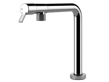 SU&GIU - Countertop 1 hole brass kitchen mixer tap by Gessi
