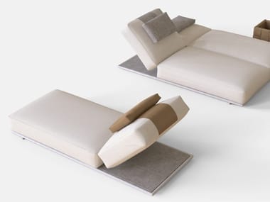 TRESS? - Fabric sun lounger by Talenti