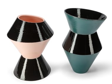 SWING - Ceramic vase by Visionnaire
