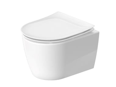 SOLEIL - Wall-hung ceramic toilet by Duravit