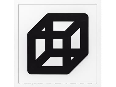 UNDICI, CUBO - Paper Silkscreen by Danese Milano