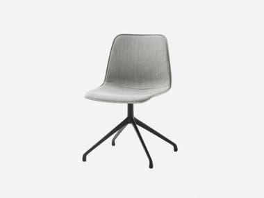 VARYA TAPIZ - Swivel trestle-based fabric office chair by Inclass