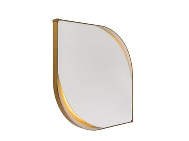 VINE - Wall-mounted mirror with integrated lighting by Turri