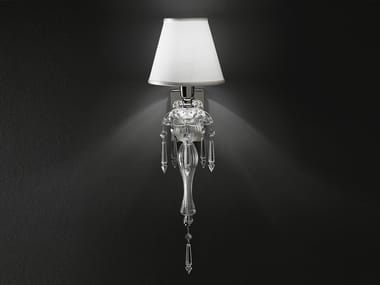 VOGUE 348/AP1 - Crystal wall lamp with Swarovski¢ç crystals by Italamp