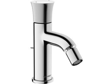 WHITE TULIP - Countertop single handle bidet mixer with swivel spout by Duravit