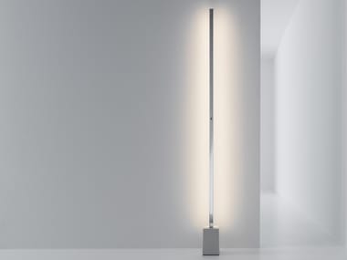 XILEMA - LED floor lamp in aluminum and PMMA by Stilnovo